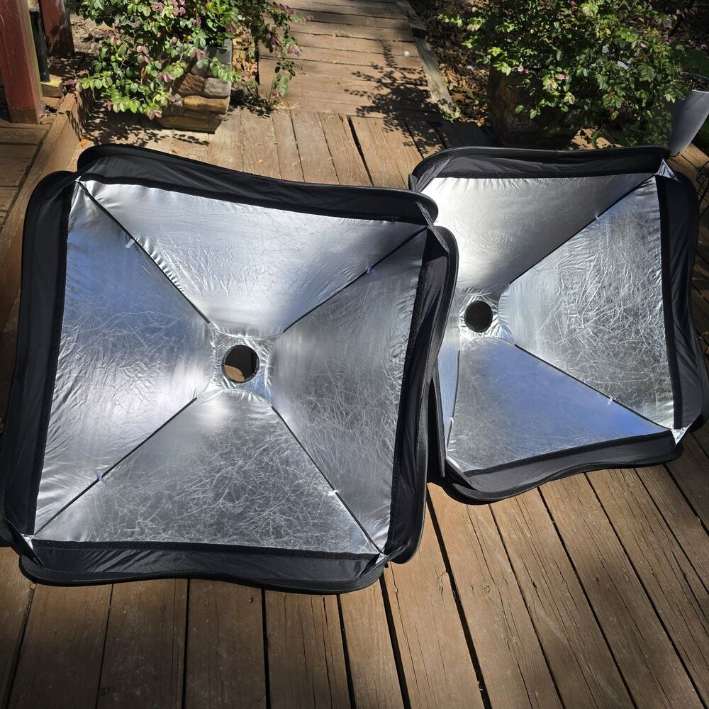 2x Godox Softbox 32x32" Collapsible Foldable Photography Lighting Flash Soft Box